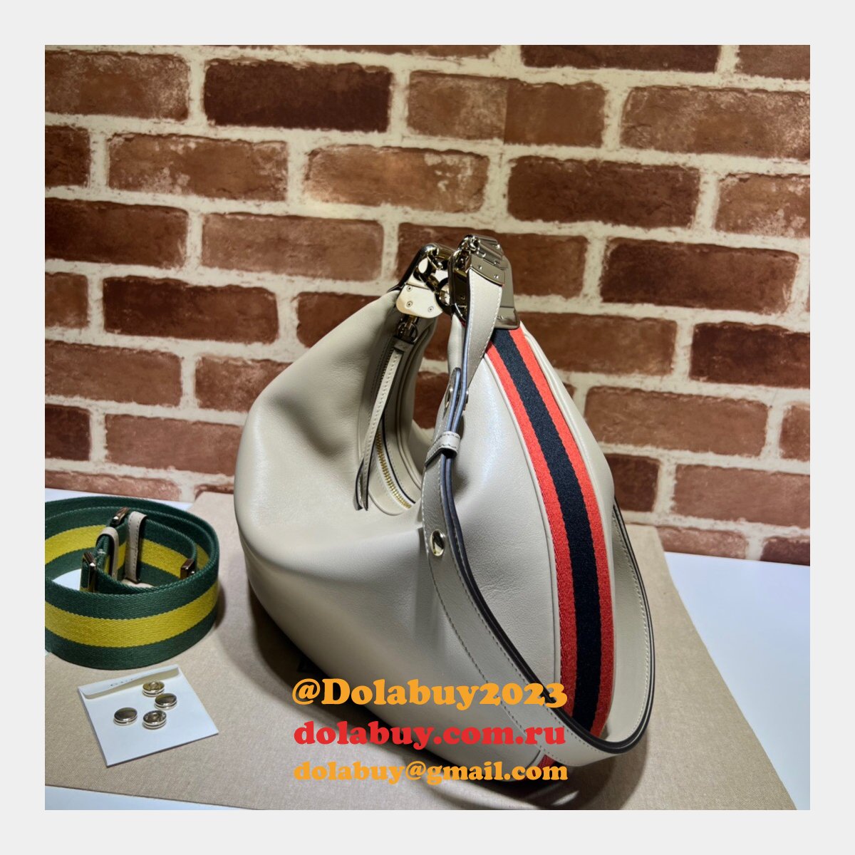 G*u*i knockoff 702823 attache best shoulder 7 star bag