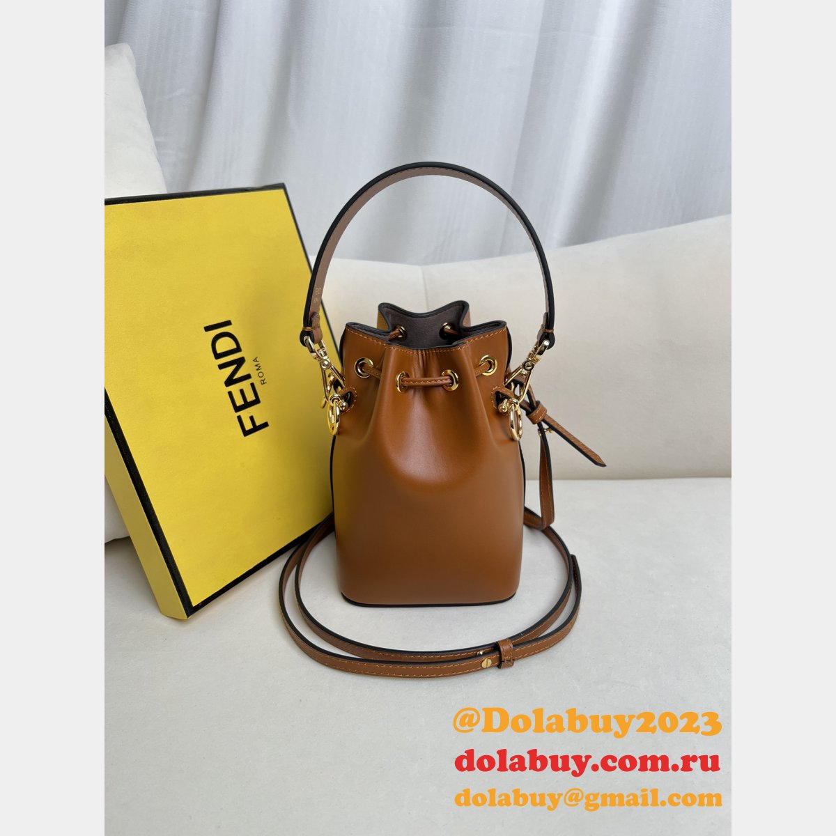 Wholesale fendi Mon Tresor small Bucket bag