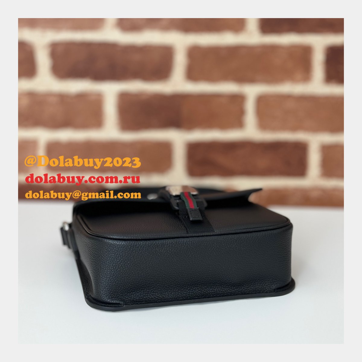 Perfect Luxury Gucci Super 800313 Shoulder Knockoff Black Bag