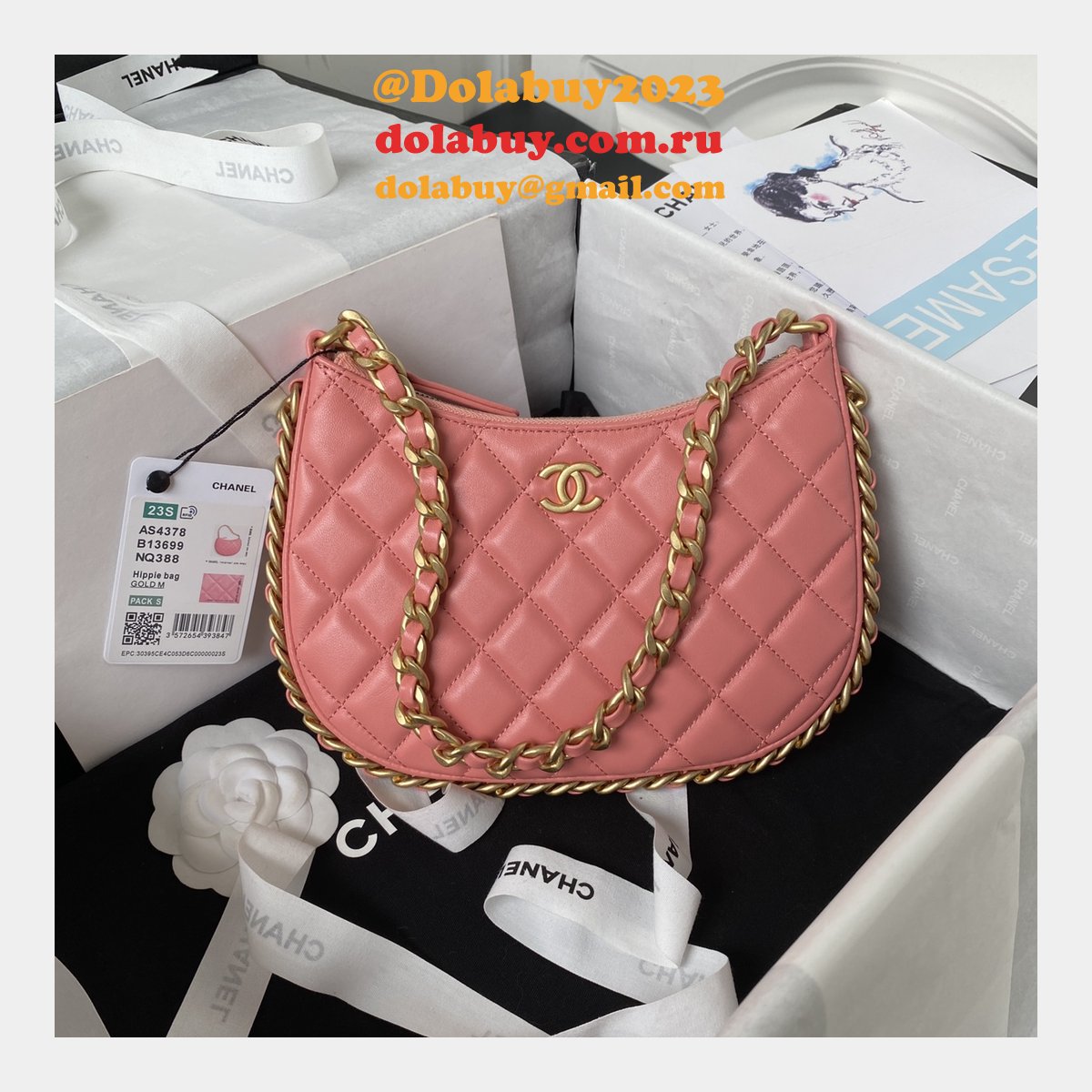 Wholesale Luxury HOBO REPLCIA AS4378 SHOULDER HANDBAGS