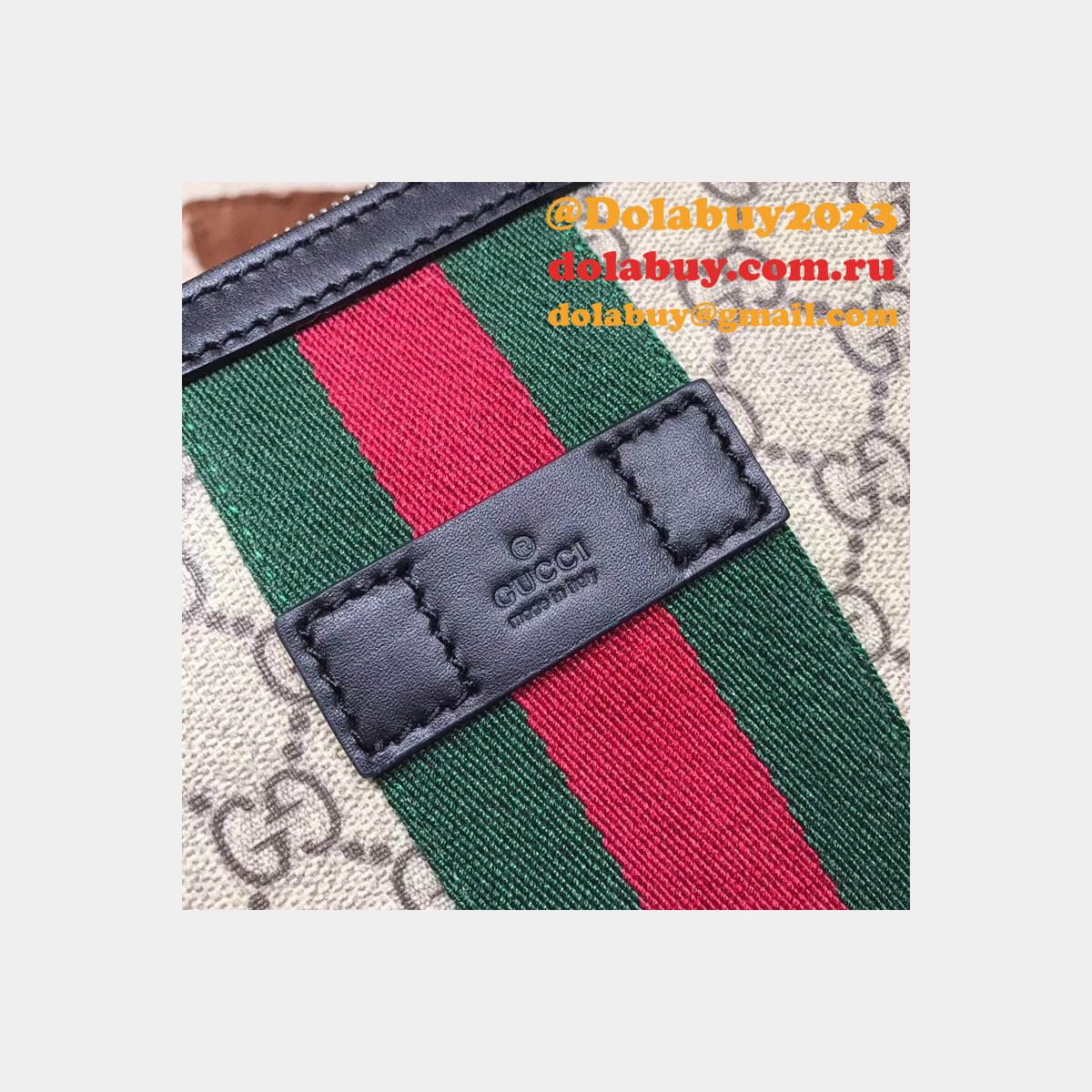 top quality G*u*i web gg supreme flat messenger replica 471454 bag