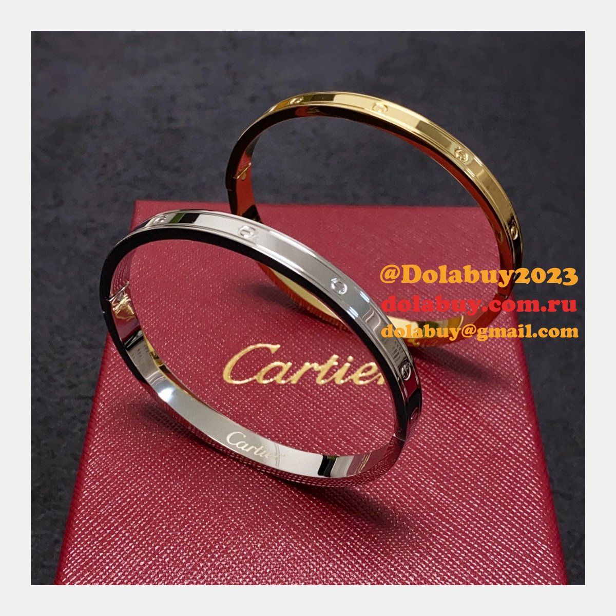 Cheap 1:1 Mirror Cartier love Bracelet Wholesale
