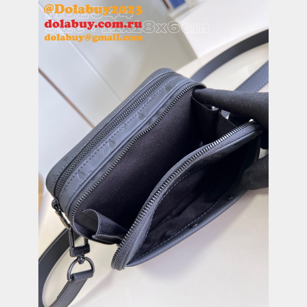 Louis Vuitton Designer Men Shadow Nano Alpha M82544 Replica Bag