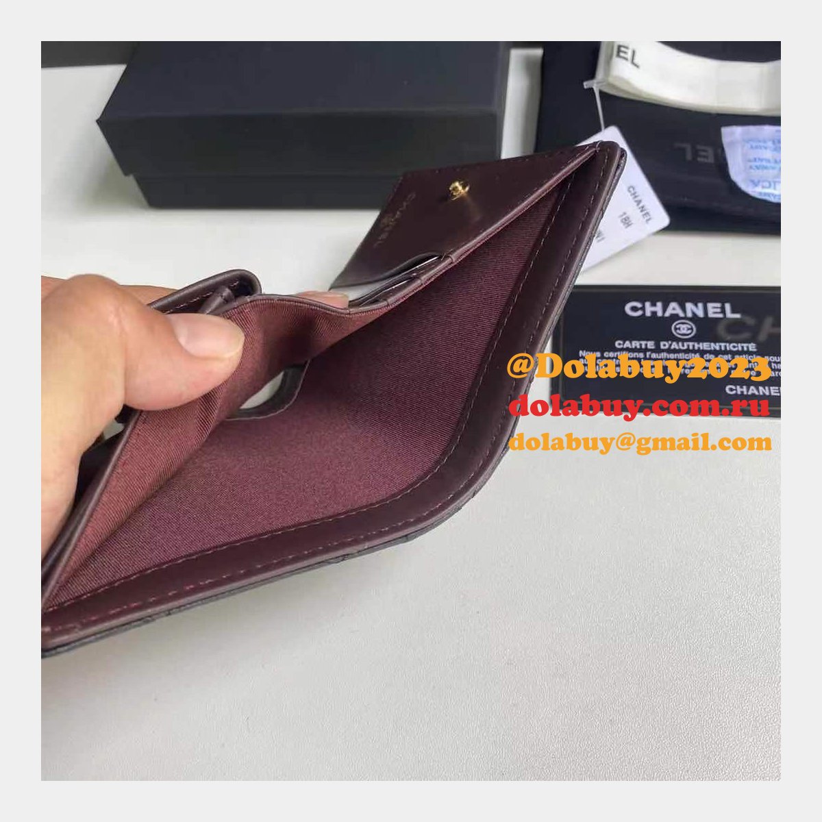 Top Quality CC Short folding wallet 0315