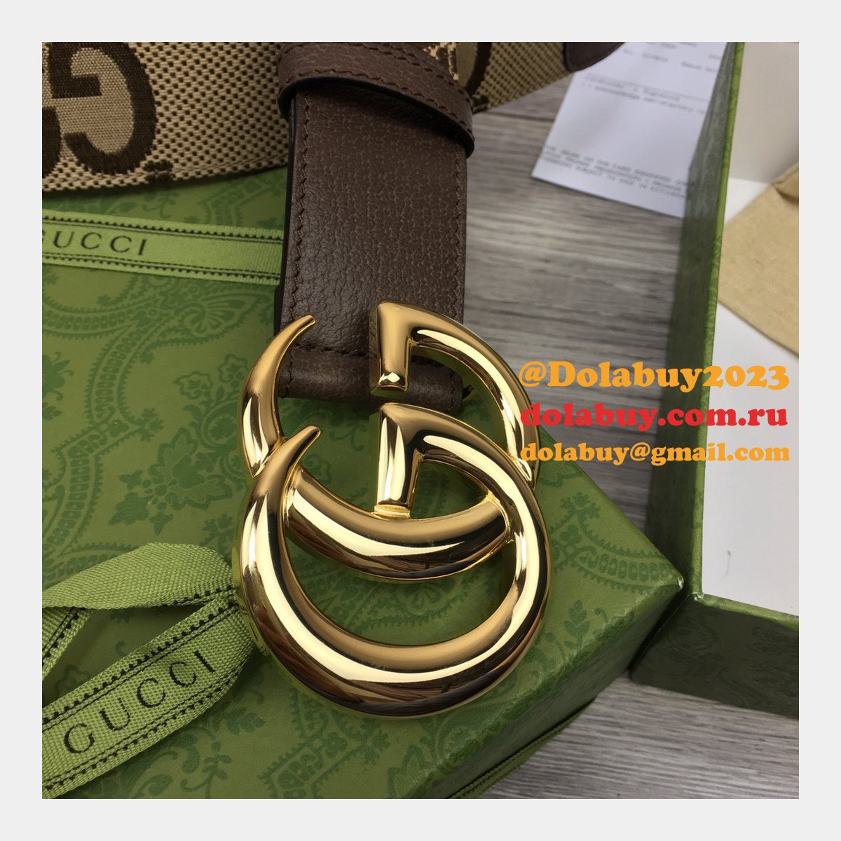 Shop 1:1 Image Mirror Gucci 3.8cm Belts Replica Bags