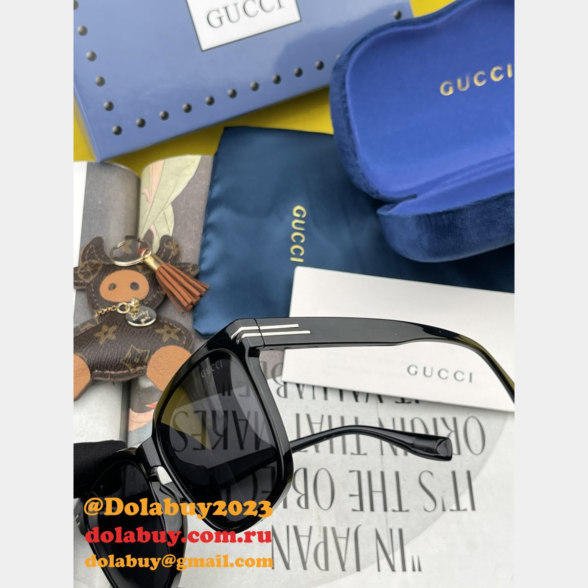 Luxury GUCCI 62025/25520/92026/32025/9369 SUNGLASSES