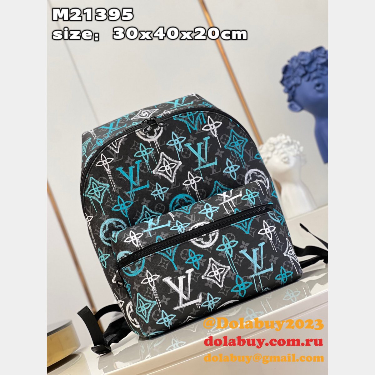 Louis Vuitton Fashion Discovery Backpack Monogram M21395 Men Bags