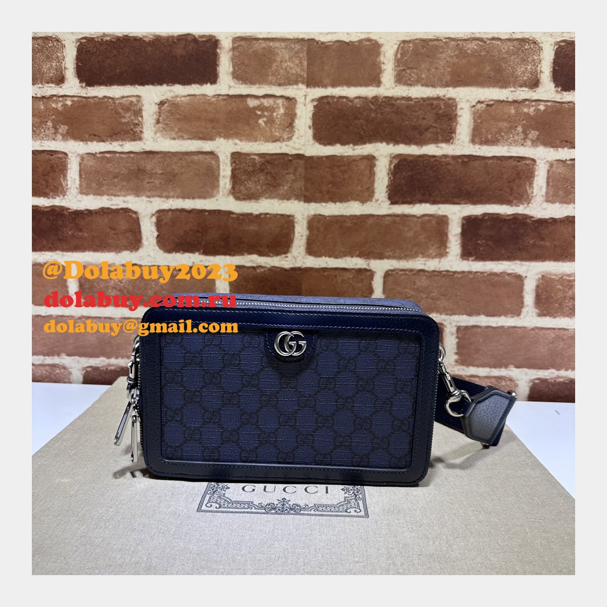 duplicate ophidia gg canvas G*u*i 771174 designer fake bag