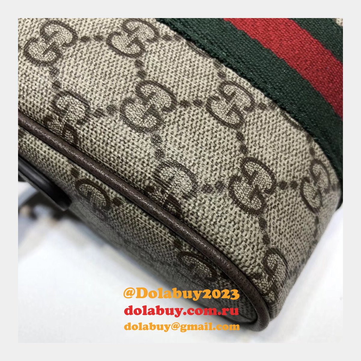 high quality G*u*i replica gg supreme ophidia shoulder 598127 bag