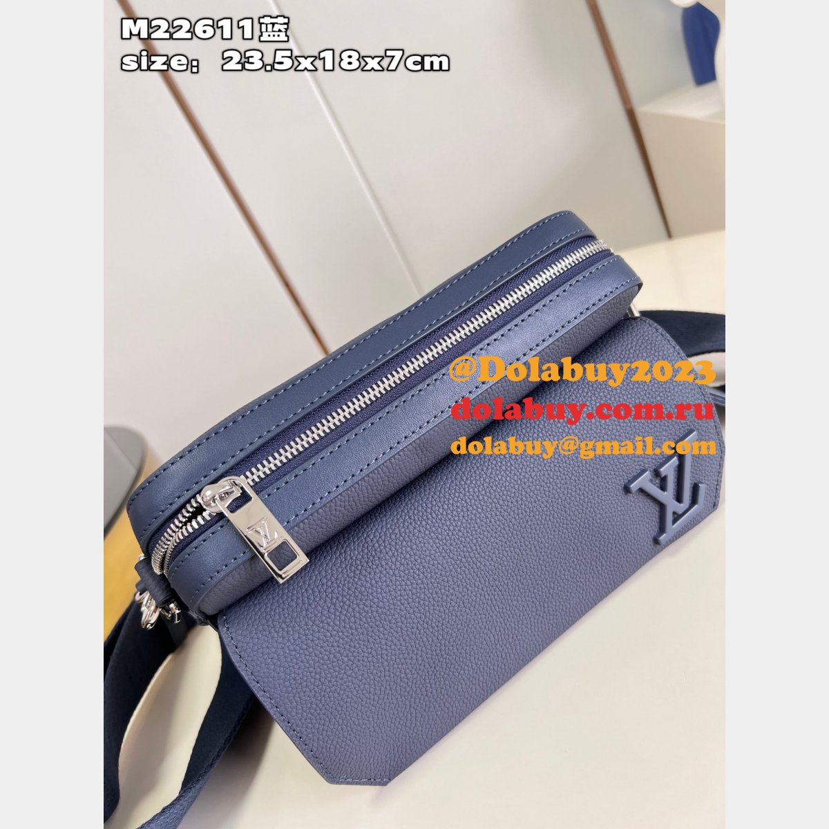 Fastline Messenger LV Aerogram Louis Vuitton Replica M22611 M22482 Bag