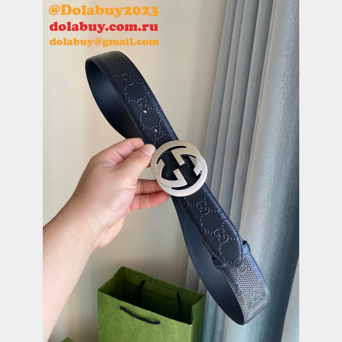 Luxury Fashion Gucci Belt 3.8cm Perfect Sale