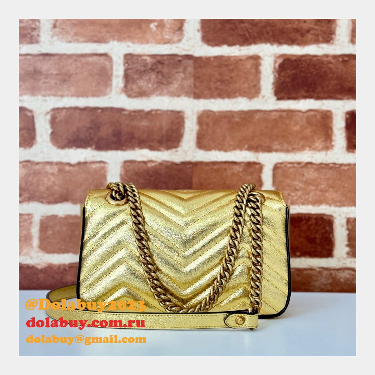 Luxury Gucci GG Marmont 476433/446744/443497 Replica High-Quality Bag