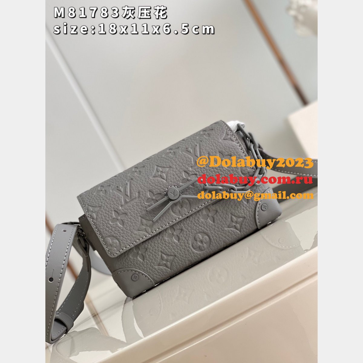 Louis Vuitton M81783 Steamer Wearable Wallet Monogram Eclipse Luxury