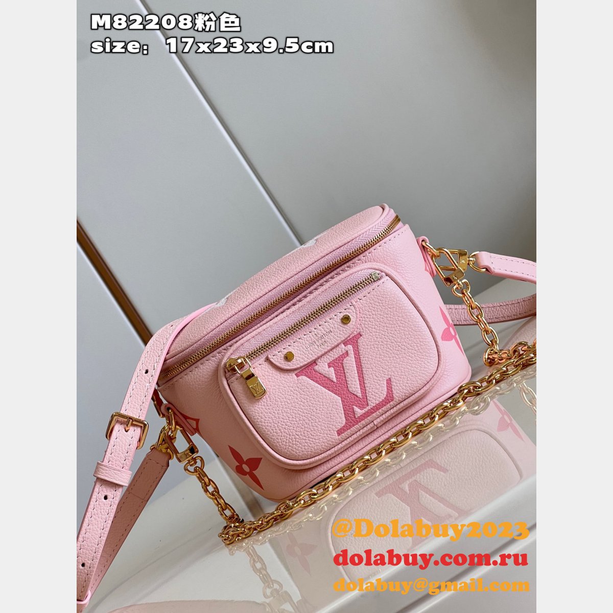 Bumbag Louis Vuitton Designer Monogram Empreinte M82208 Replica Bag