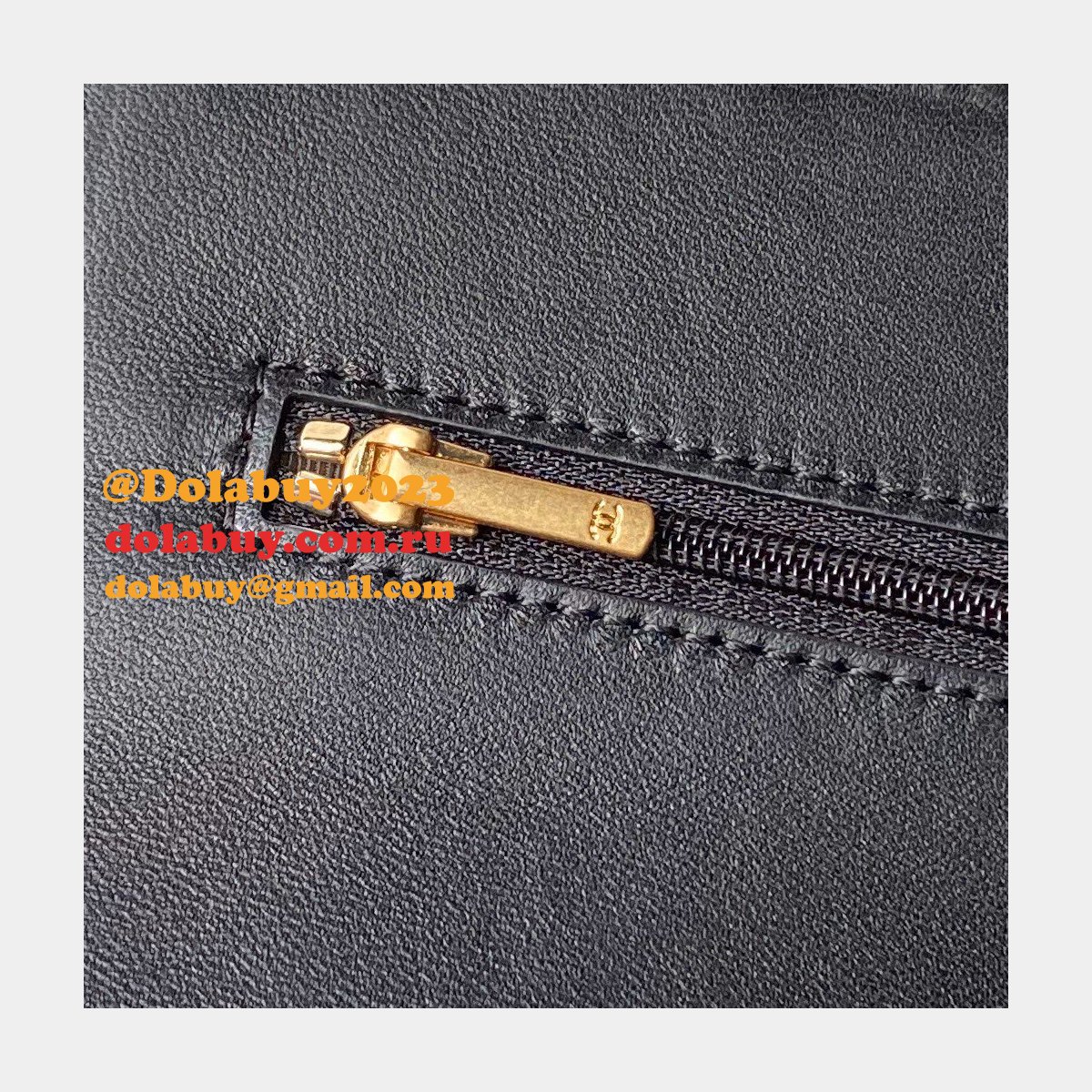 Best Top Wallet On Chain 1:1 Mirror AP4062 Black Replica Bag