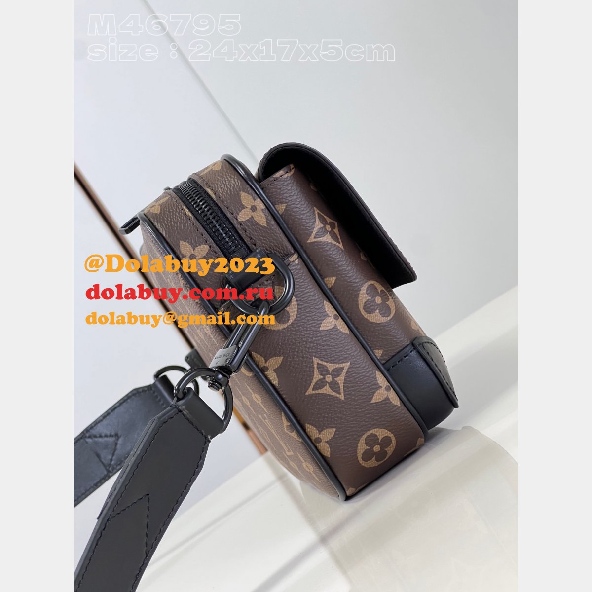 Steamer Messenger Louis Vuitton Knockoff Eclipse M46795 Men
