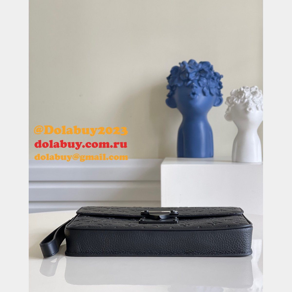 High Quality Replica Louis Vuitton S Lock A4 Pouch M80560 Macassar