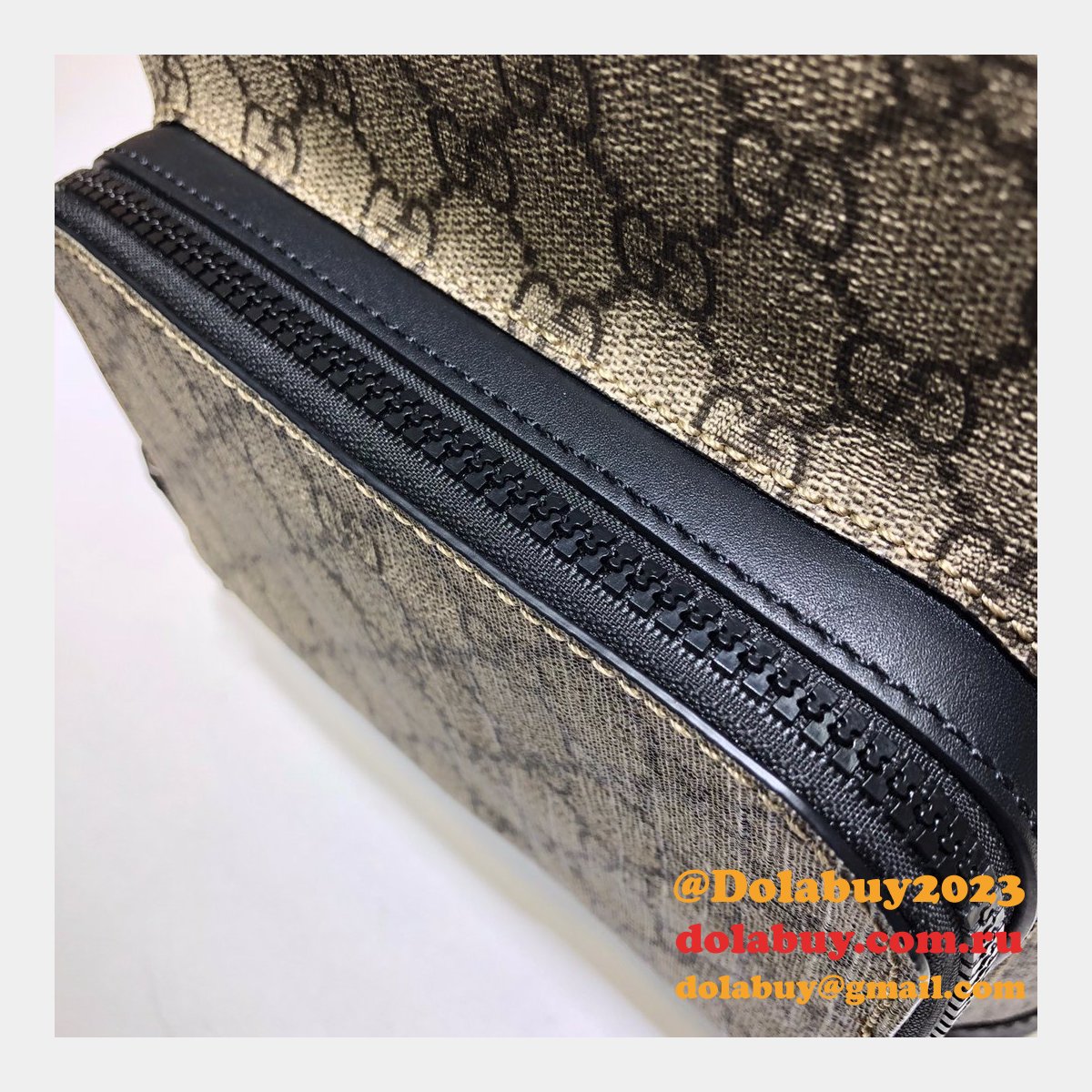 G*u*i high quality replica 429020 gg monogram supreme backpack bag