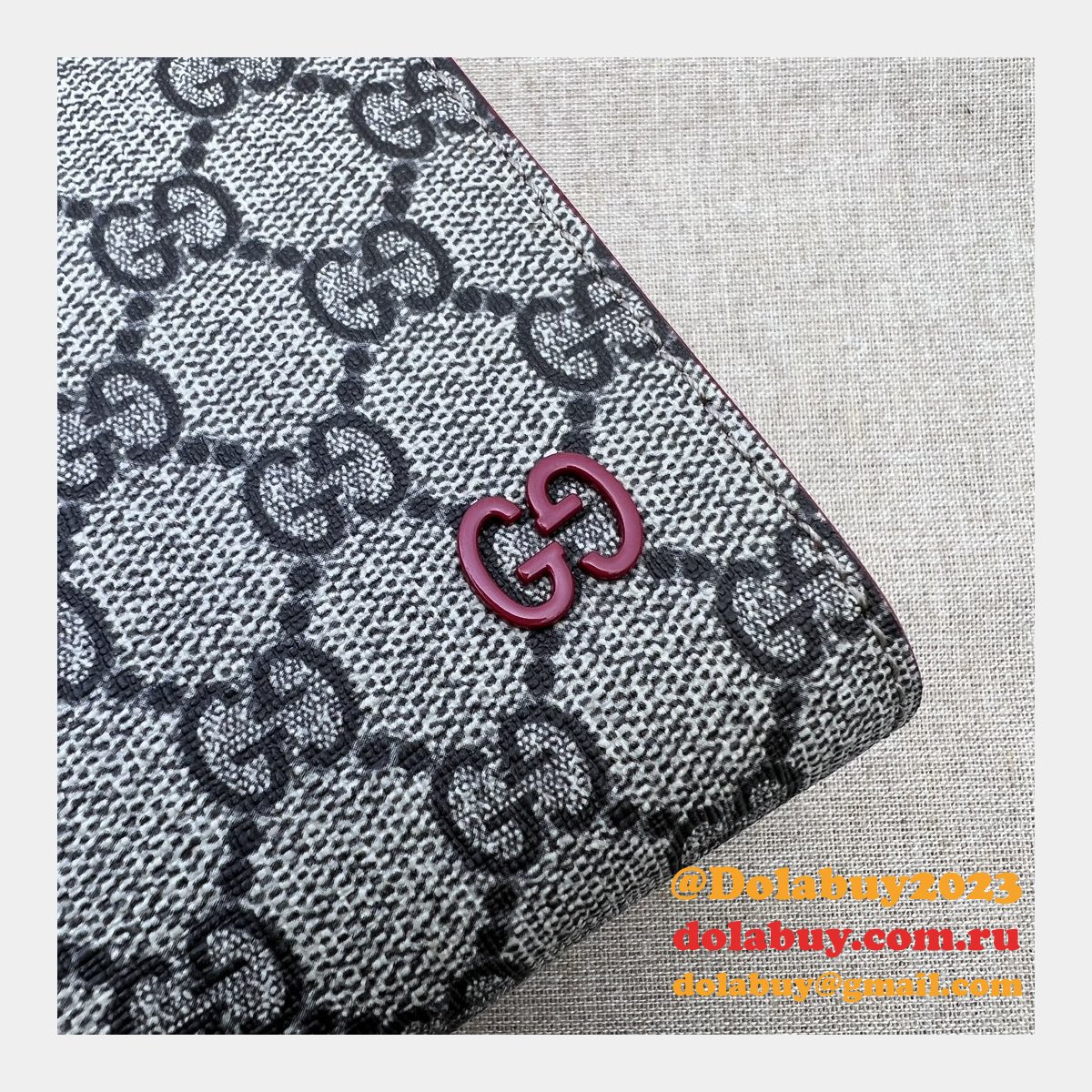 Pouch 1:1 Gucci Clutches Knockoff GG Detai 768255 Best Bag