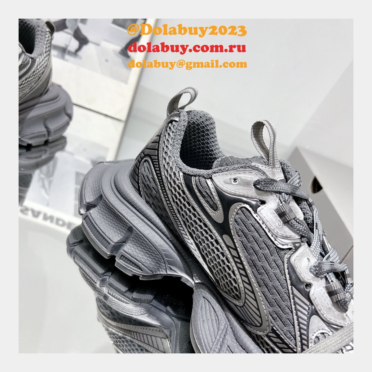 Best Quality Replica Balenciaga Dad Retro Sneakers 1:1 Casual