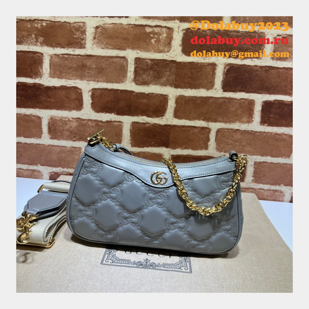 best G*u*i gg aaa+ matelassé luxury 735049 handbag