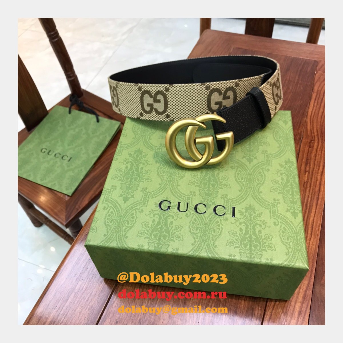 Gucci Wholesale Cheap 2023 Replica 3.8cm Belts