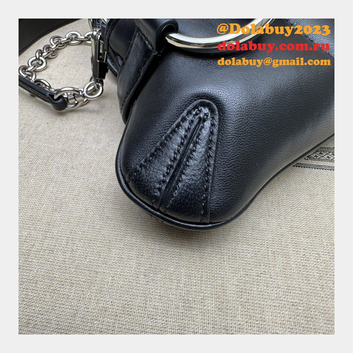 Gucci Designer 764339 Horsebit Chain Knockoff Shoulder Bag