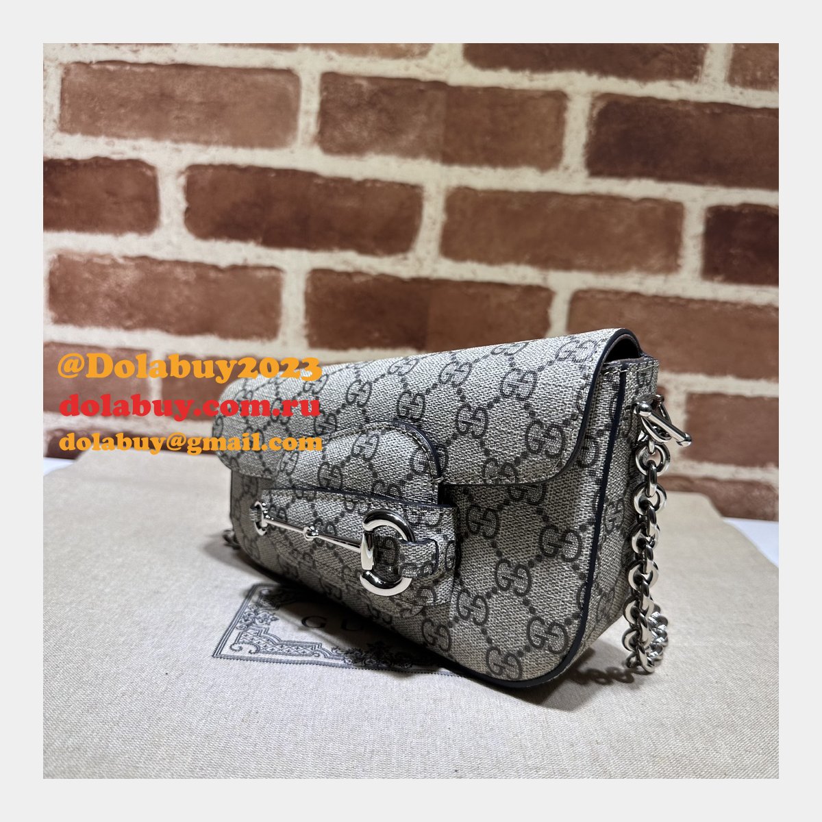 Duplicate Gucci Horsebit 774209 Knockoff 1955 Shoulder Designer Bag