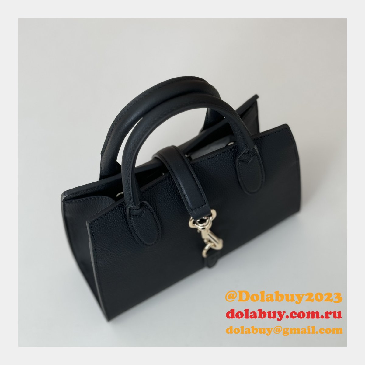 Gucci Mirror Replicas 795349 Small Tote Hook Closure Copy Bag