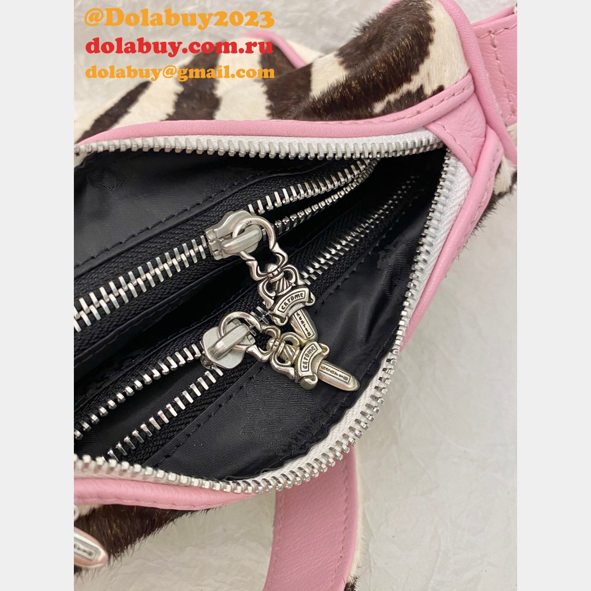 Best Chrome Hearts Replica Silver Hardware Chicken Nuggets Bag
