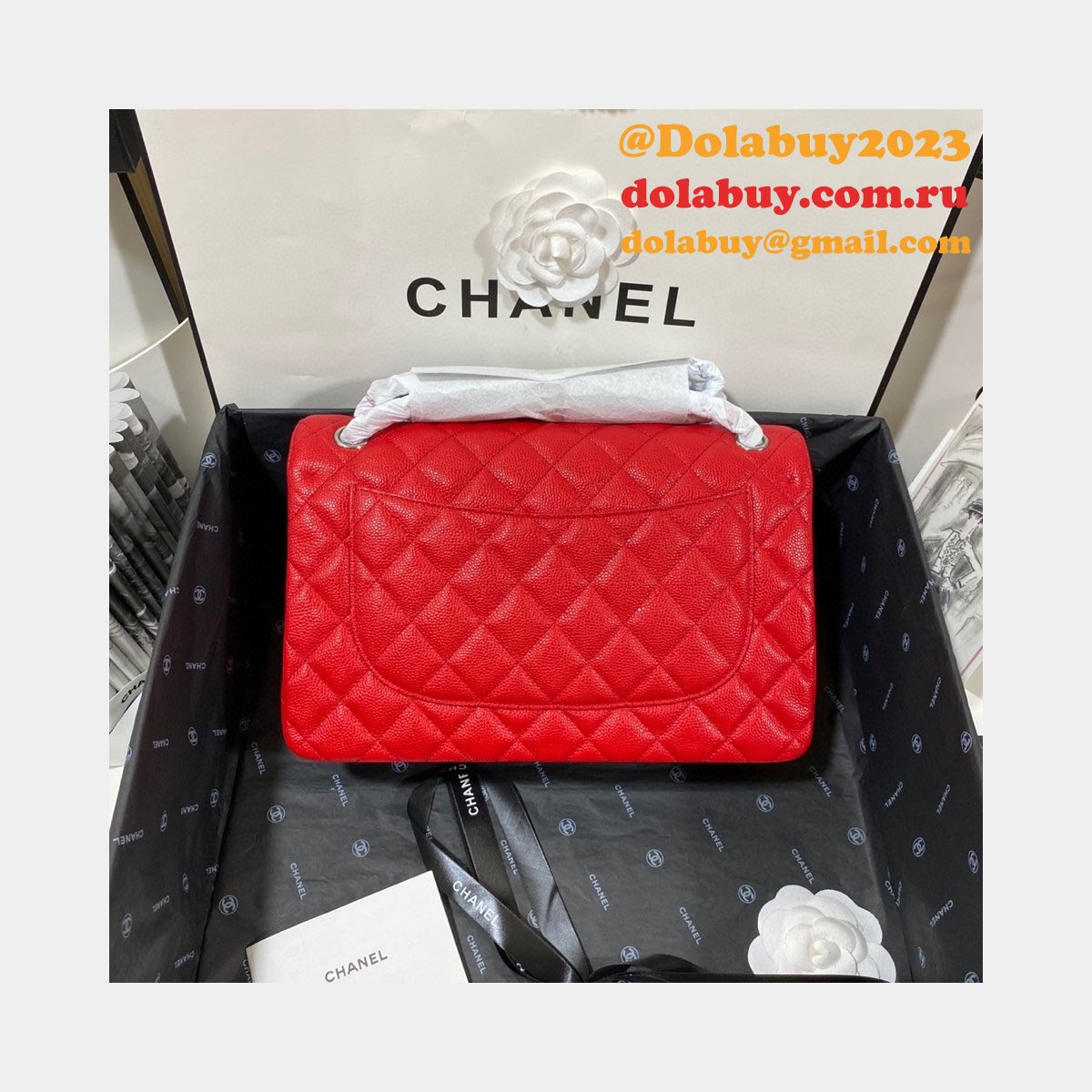 High Quality CC CF Classic Flap Jumbo Bags 30CM on Sale