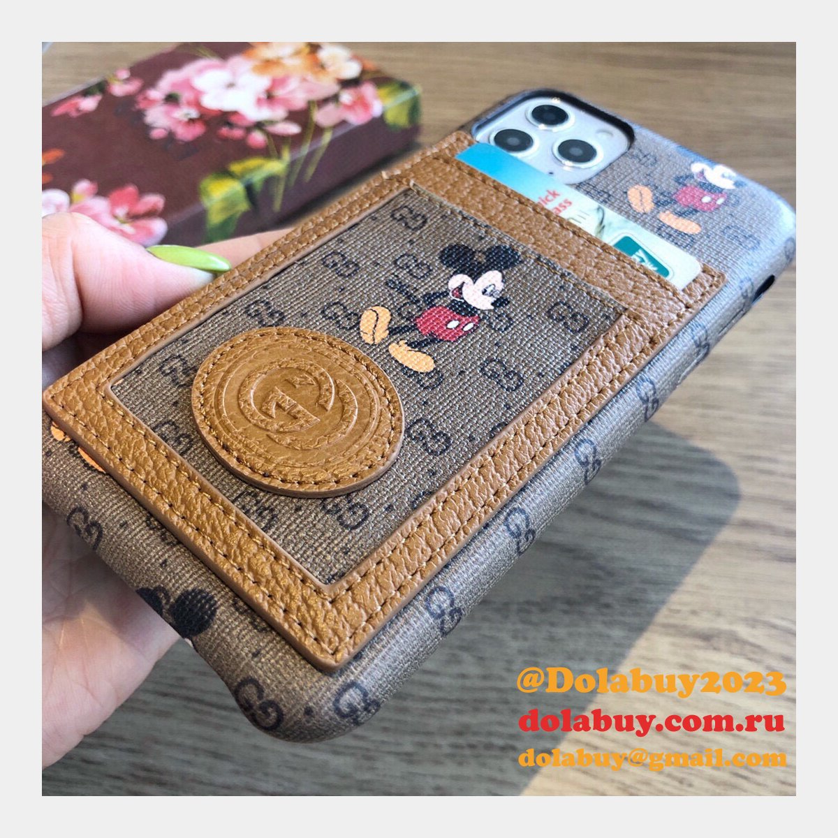 Replica designer gucci cell phone cases