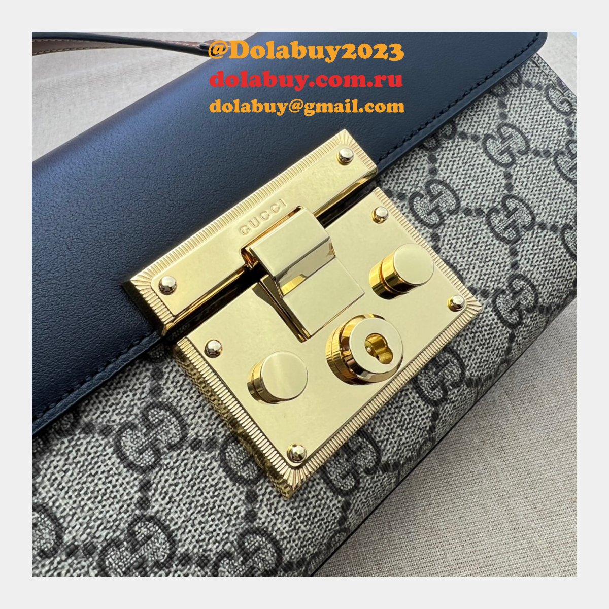 Quality Gucci Replica Padlock Chain 735103 Shoulder Bag