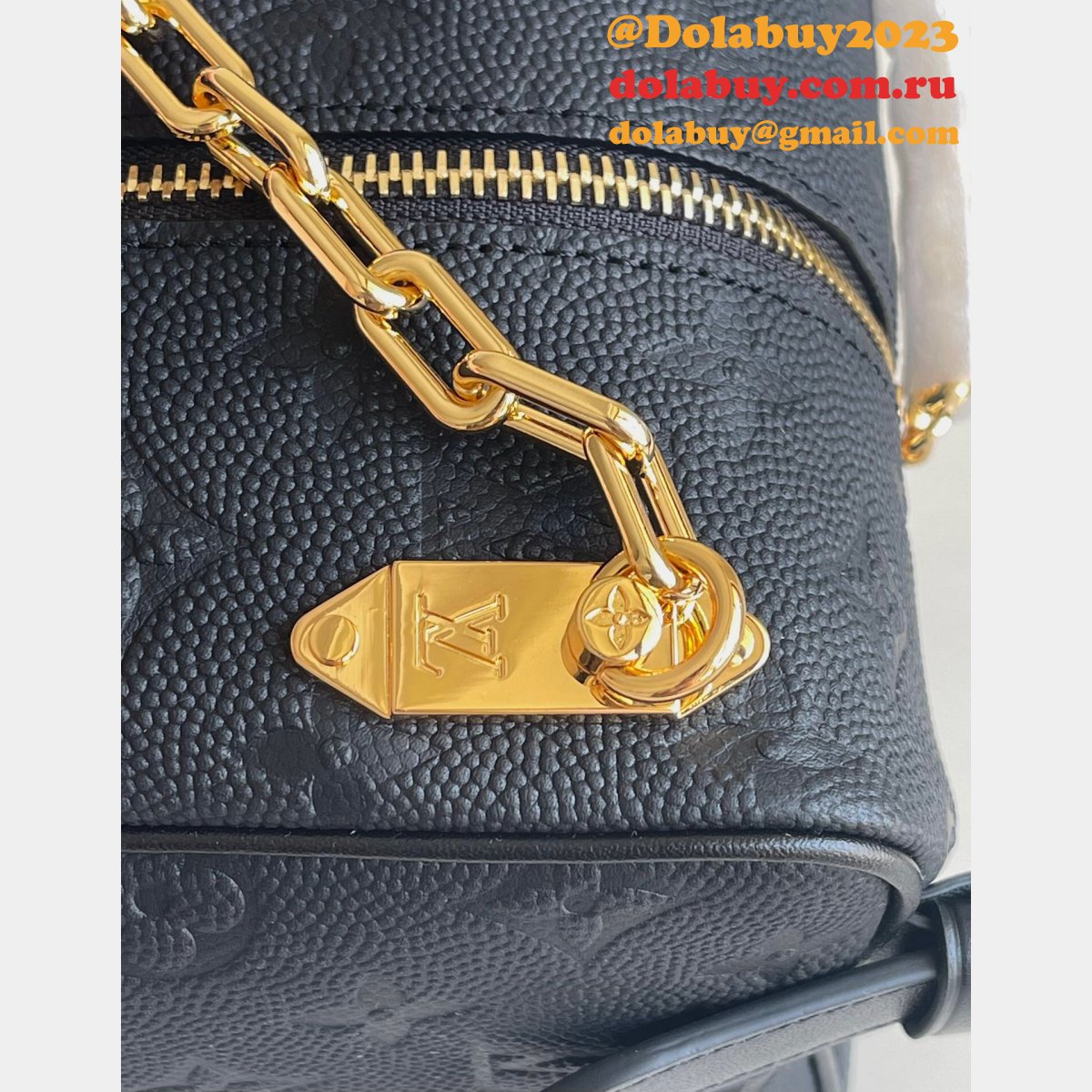 Louis Vuitton High Quality Replica M58515 LVxNBA Cloakroom Dopp Kit Travel Black