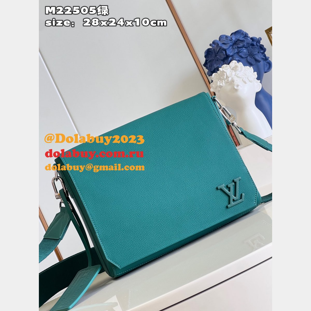 Takeoff Messenger LV Aerogram M22505 Louis Vuitton Fake Bag