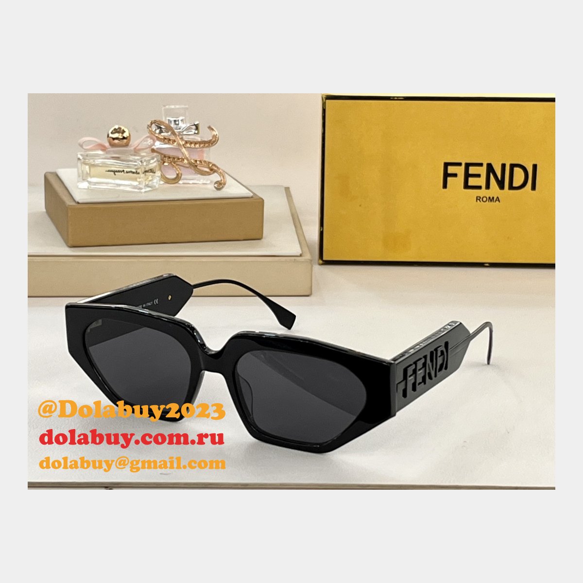 Fendi Inspired Original FD50072l /40128I High Quality Replica Sunglasses