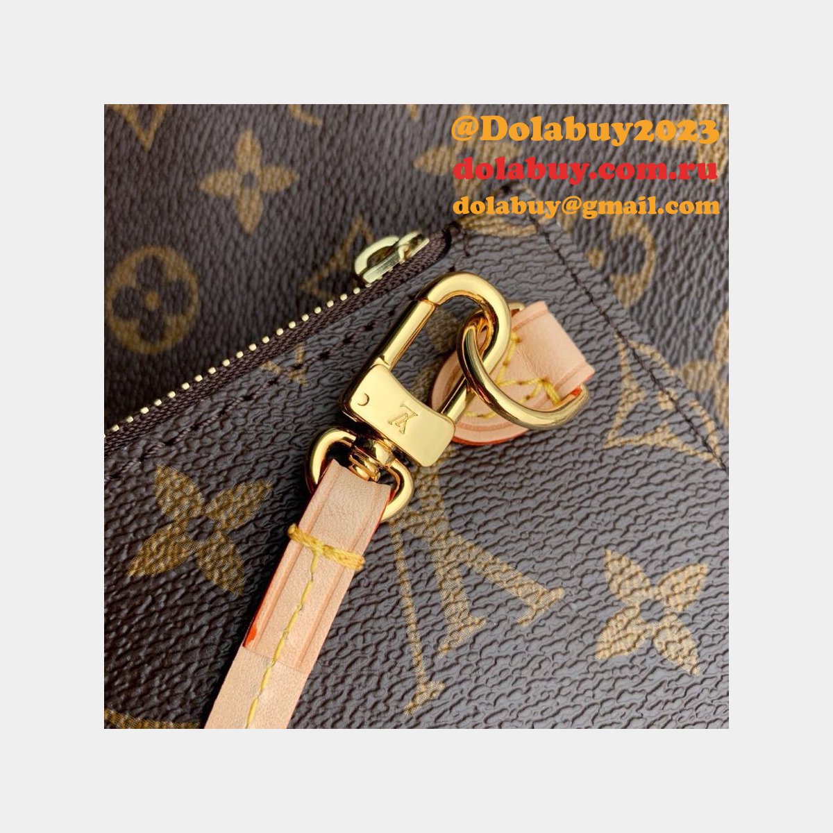 Top Quality louis vuitton neverfull GM M40990 beige 40CM