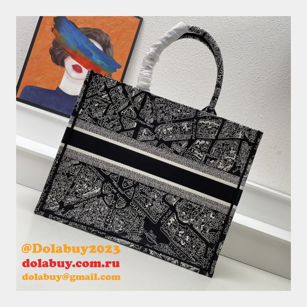 7 Star DIOR BOOK TOTE PERFECT BAG