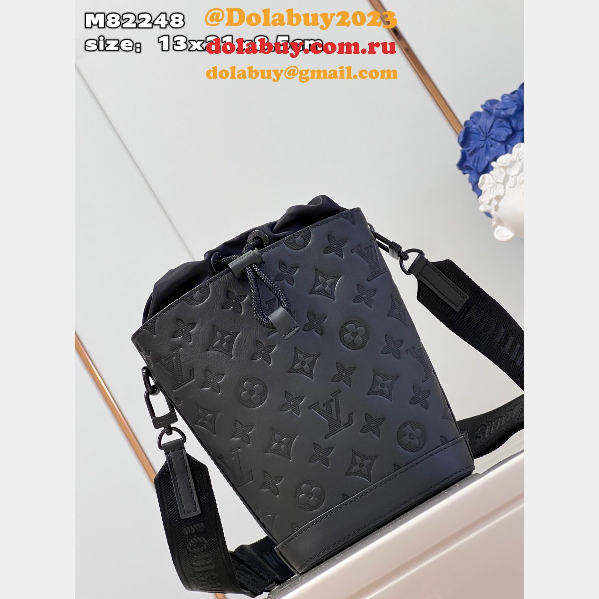 Louis Vuitton Designer Noe Sling G65 M82248 Men Replica Bags