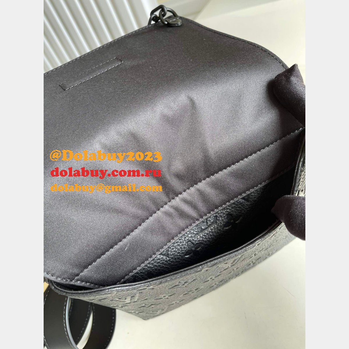 Louis Vuitton Knockoff Steamer Messenger Taurillon Monogram M57307 Bags