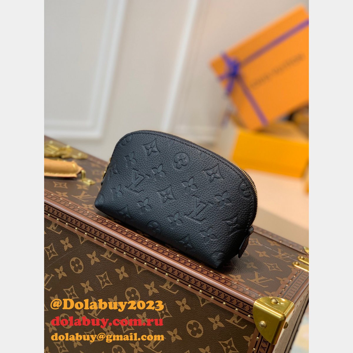 Louis Vuitton Fake M47515 Designer Makeup Bag Cosmetic Pouch