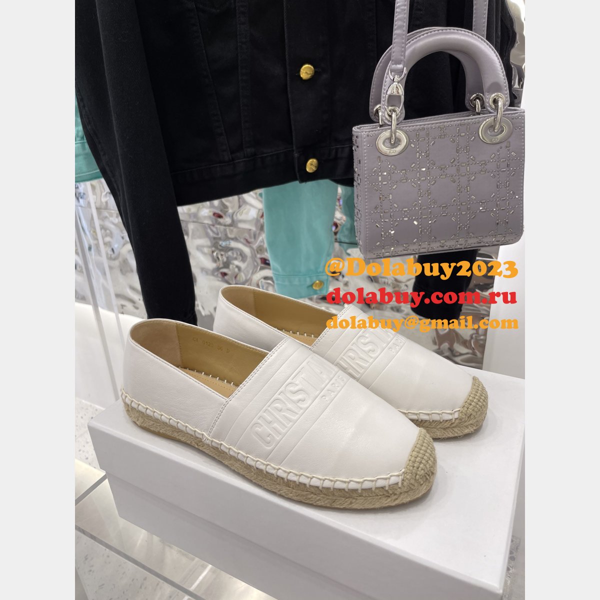 Designer Replica Christian Dior Fisherman Lambskin shoes