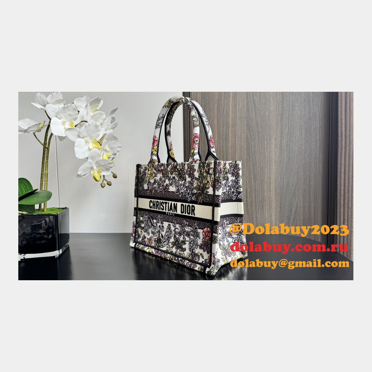 Cheap Luxury Christian Dior CD Book Tote Replica Handbags