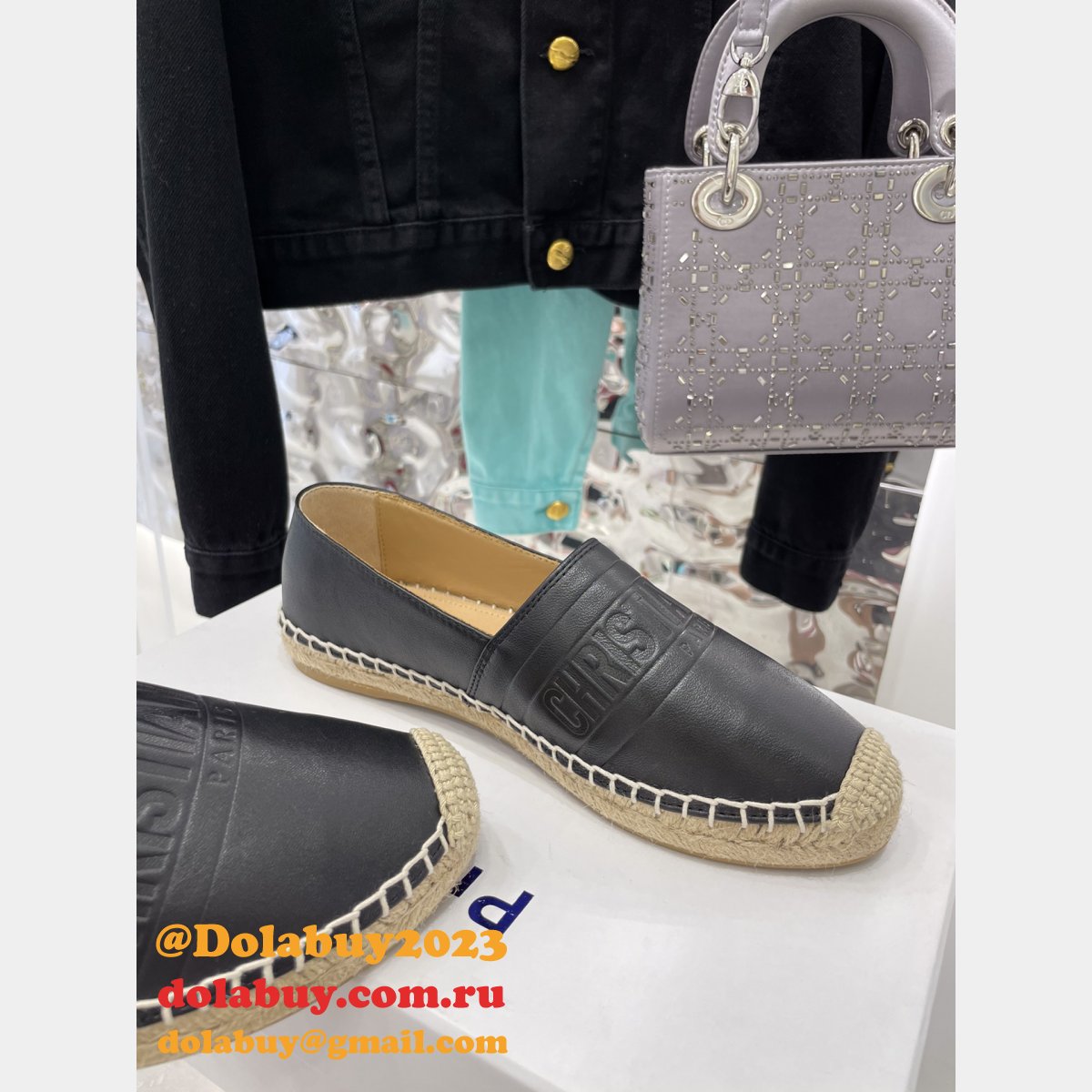 Designer Replica Christian Dior Fisherman Lambskin shoes