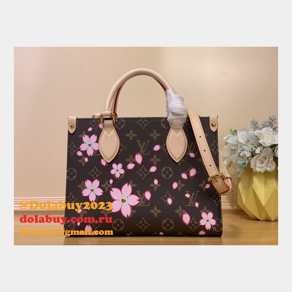 Louis Vuitton LV x TM OnTheGo PM Monogram M13269 Women Handbags