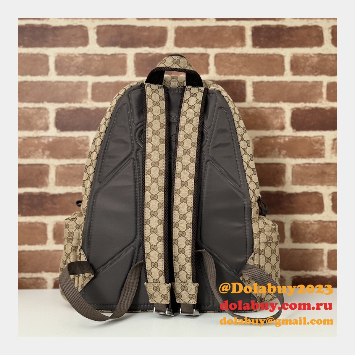 Top Mens Backpack Wholesale Gucci Logo 800182 Inspired Bag