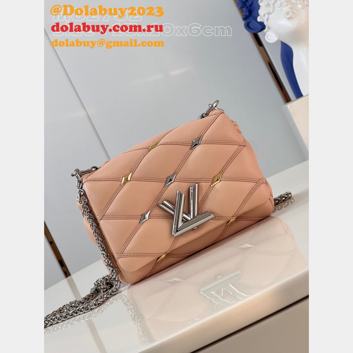 Pico GO-14 Malletage M82752/M23569 Louis Vuitton Replica Bag