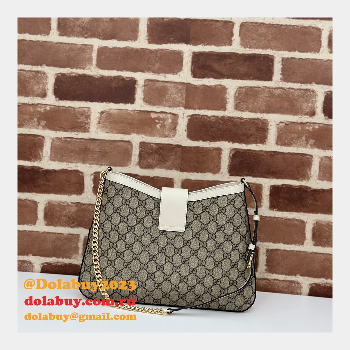 Chain Luxury Best 795113 Gucci Padlock GG Replicas Shoulder Bag