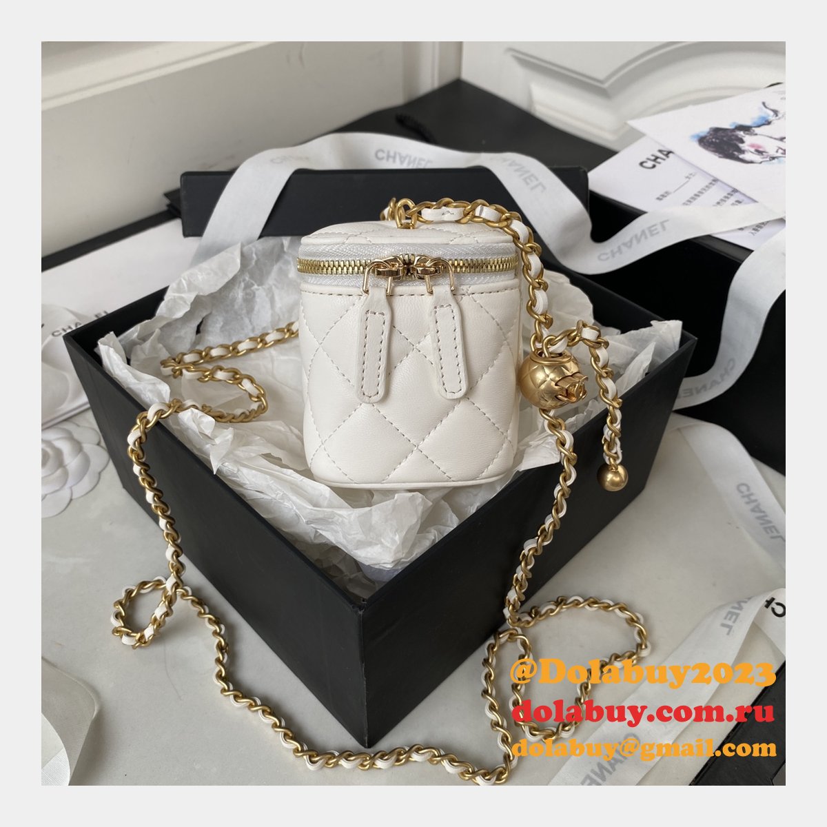 Vanity Luxury Shoulder Perfect Best AP1447 Replica Bag