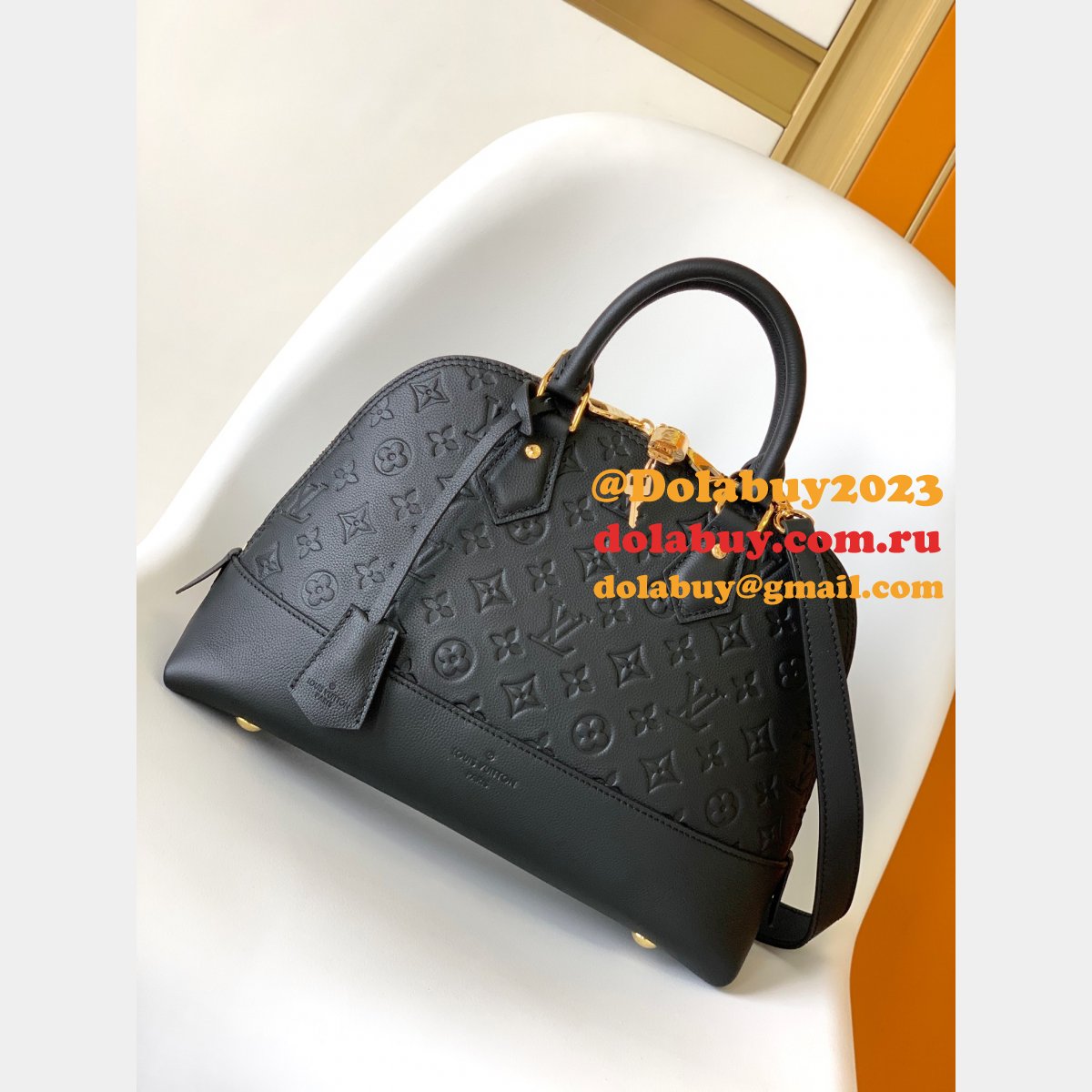 Louis Vuitton Neo Alma PM Monogram Empreinte Leather M44832 Replica